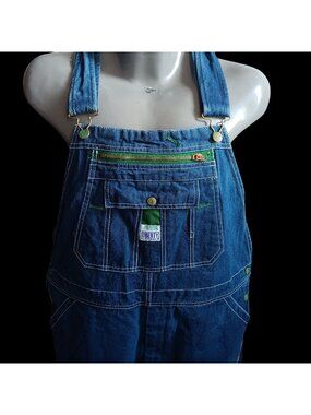 40x30 Men's Liberty Denim Overalls Mens Farmer Mechanic